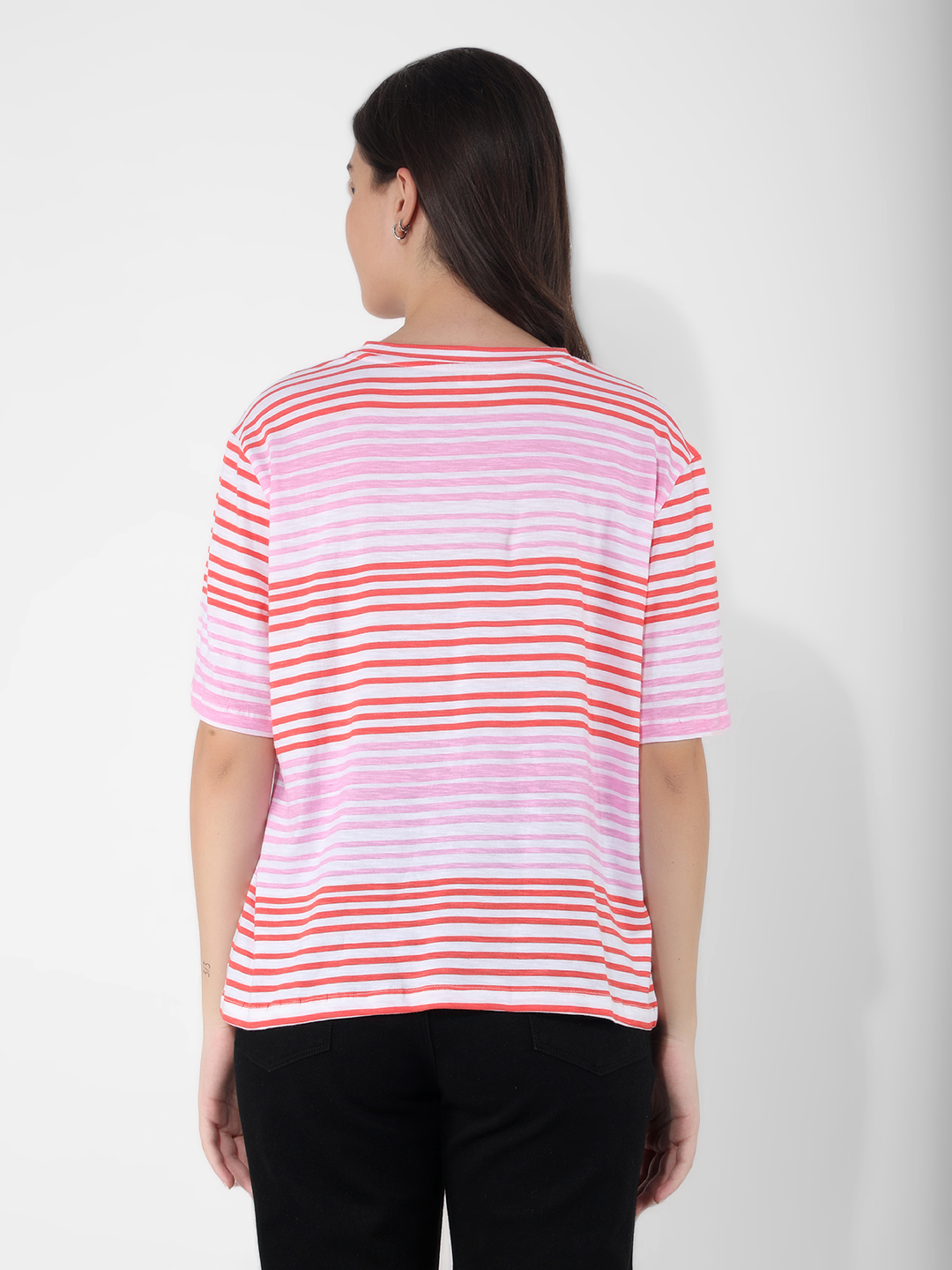 Numero Uno Women Striped Multicolor Top